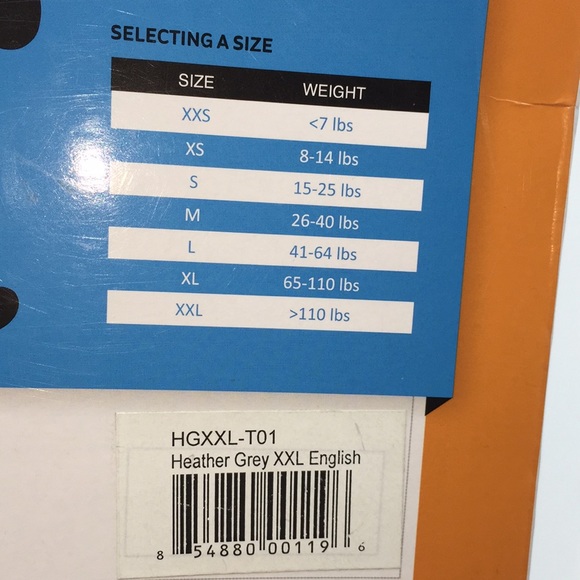 Thunder Shirt Dog Pet Insanely Calm Anxiety Training Harness Grey Size X… - Picture 9 of 14